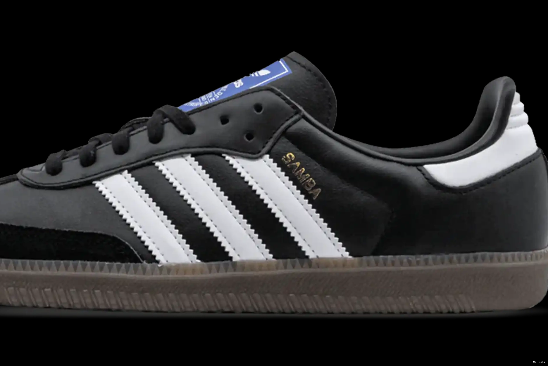 OG adidas Gum' Samba 'Black 0606